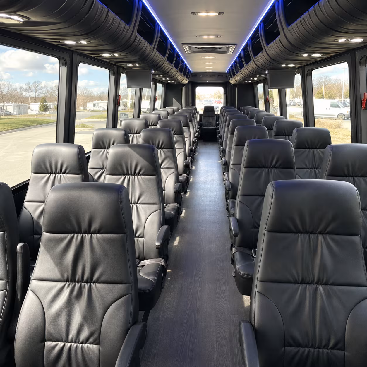 millcreek employee shuttle bus rentals