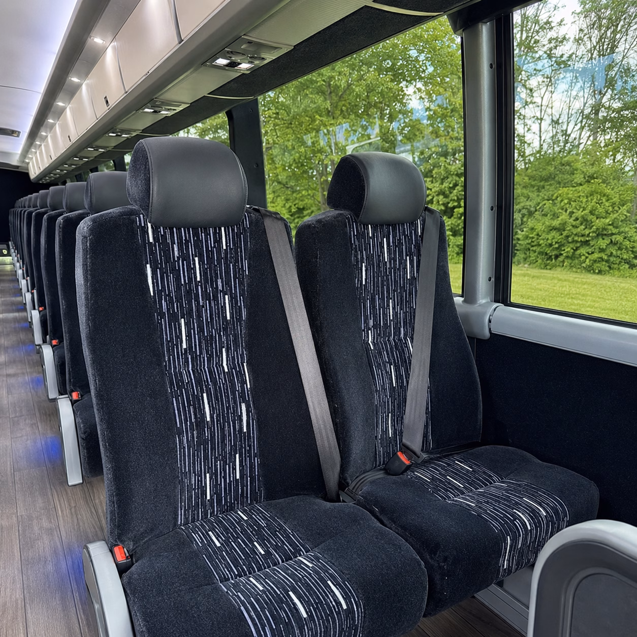 ogden religious group transportation onboard seating