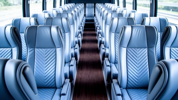 50 passenger charter bus interior west jordan
