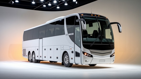 56 passenger charter bus west jordan