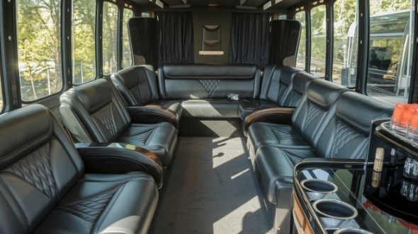 party bus rental inside west jordan