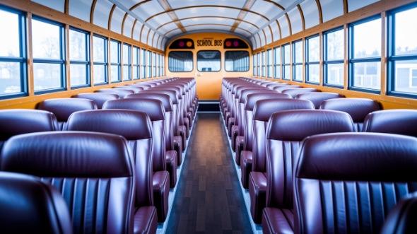 school bus rental interior west jordan